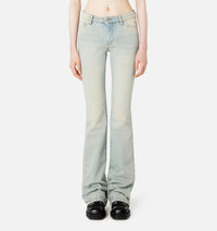 Pantalon bootcut en denim - Bleached Blue