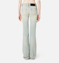 Pantalon bootcut en denim - Bleached Blue