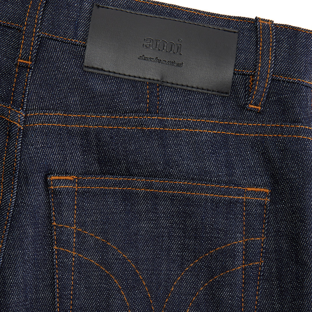 Pantalon slim en denim - Indigo