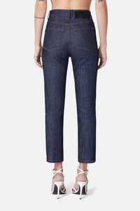 Pantalon slim en denim - Indigo