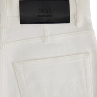 Pantalon slim à poches en denim - Natural White