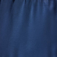 Pantalon evasé en soie mélangée - Nautic Blue