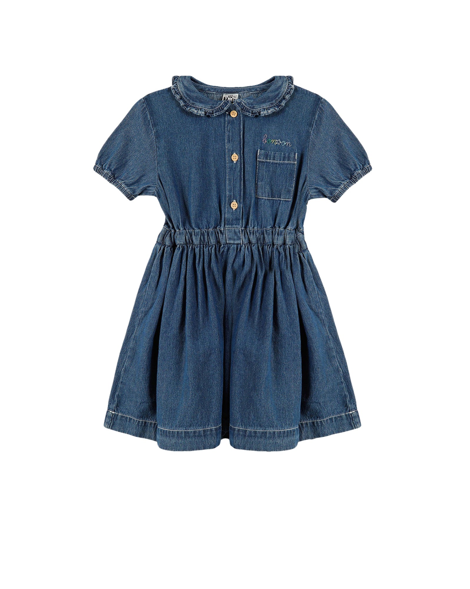 Robe légère en denim - Denim Bleu