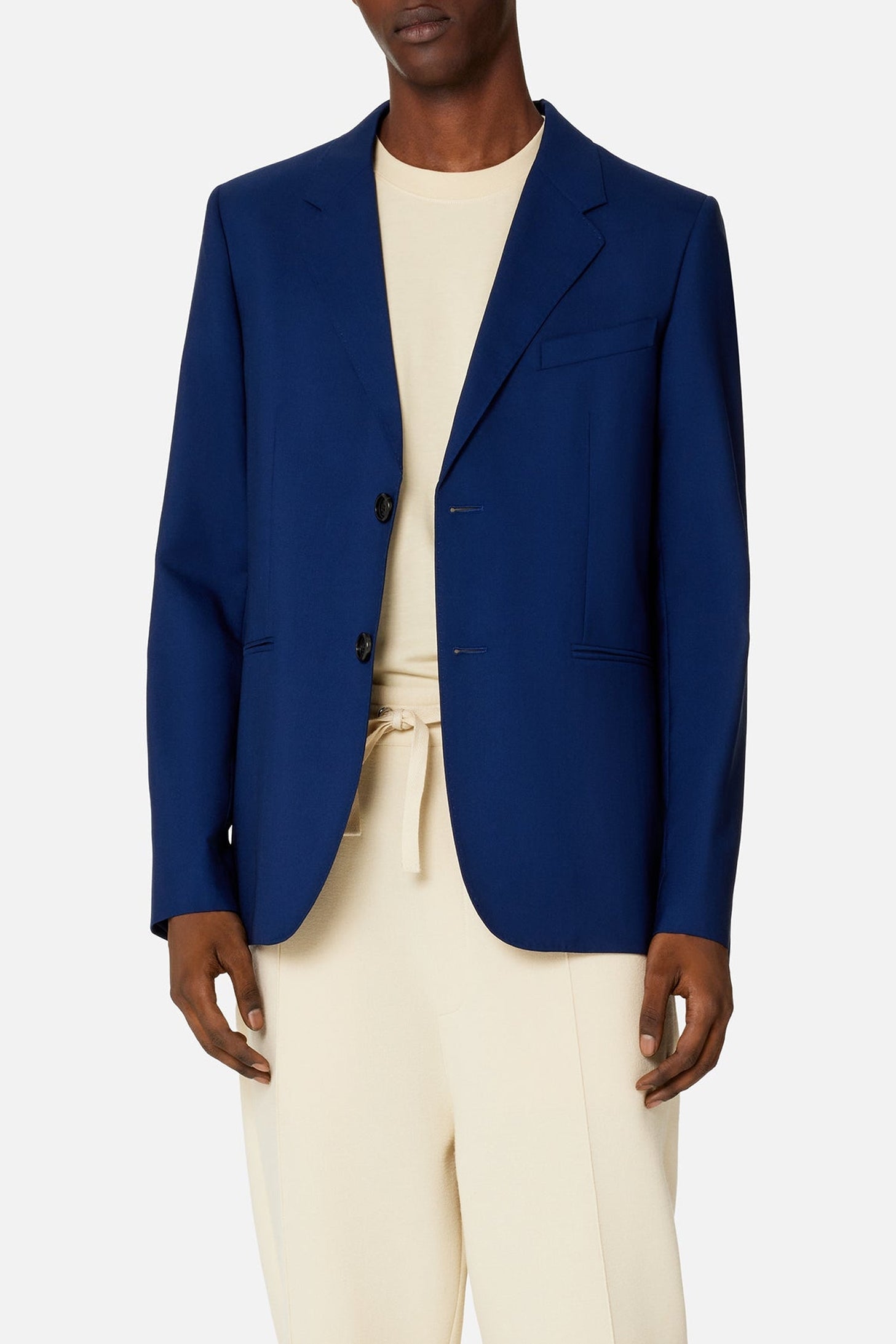 Blazer à boutons en laine - Nautic Blue