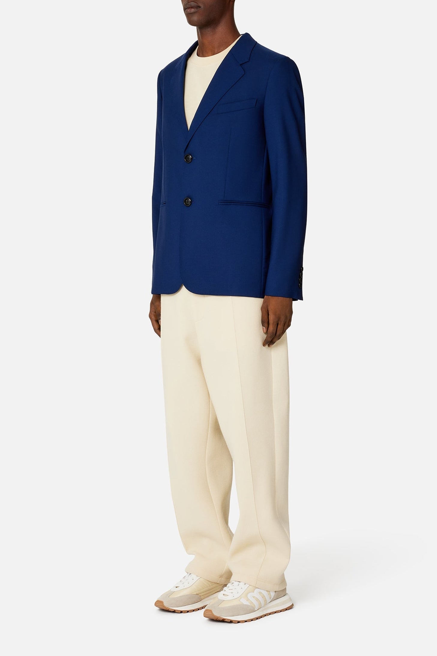 Blazer à boutons en laine - Nautic Blue