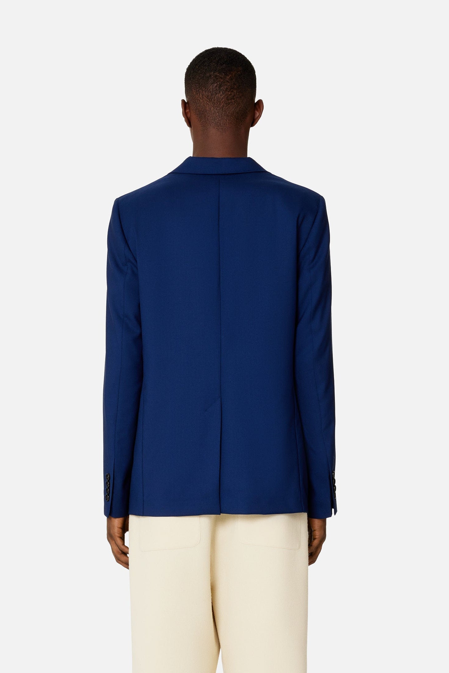 Blazer à boutons en laine - Nautic Blue