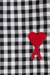 Short de bain Ami de Cœur avec logo - Black & White