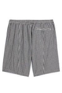 Short de bain Ami de Cœur avec logo - Black & White