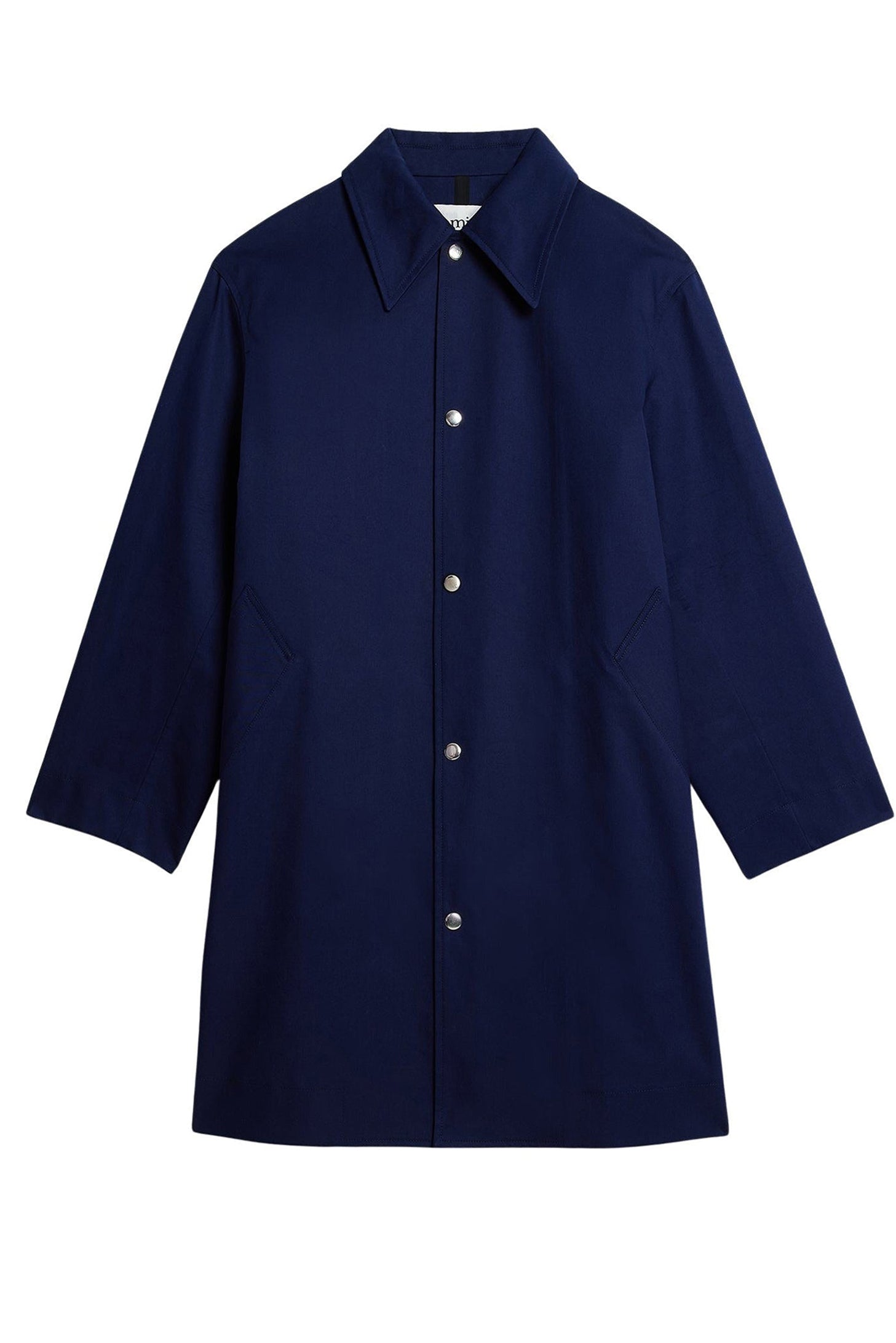 Manteau déperlant à boutons - Nautic Blue