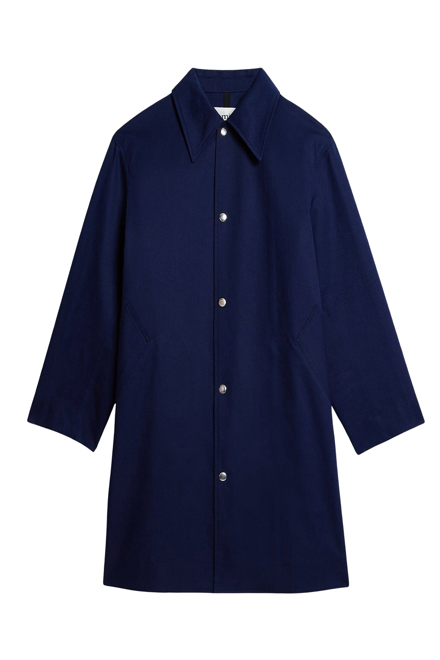 Manteau déperlant à boutons - Nautic Blue