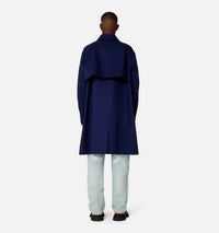 Manteau déperlant à boutons - Nautic Blue
