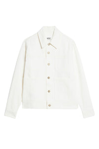 Veste boutonnée en denim - Natural White