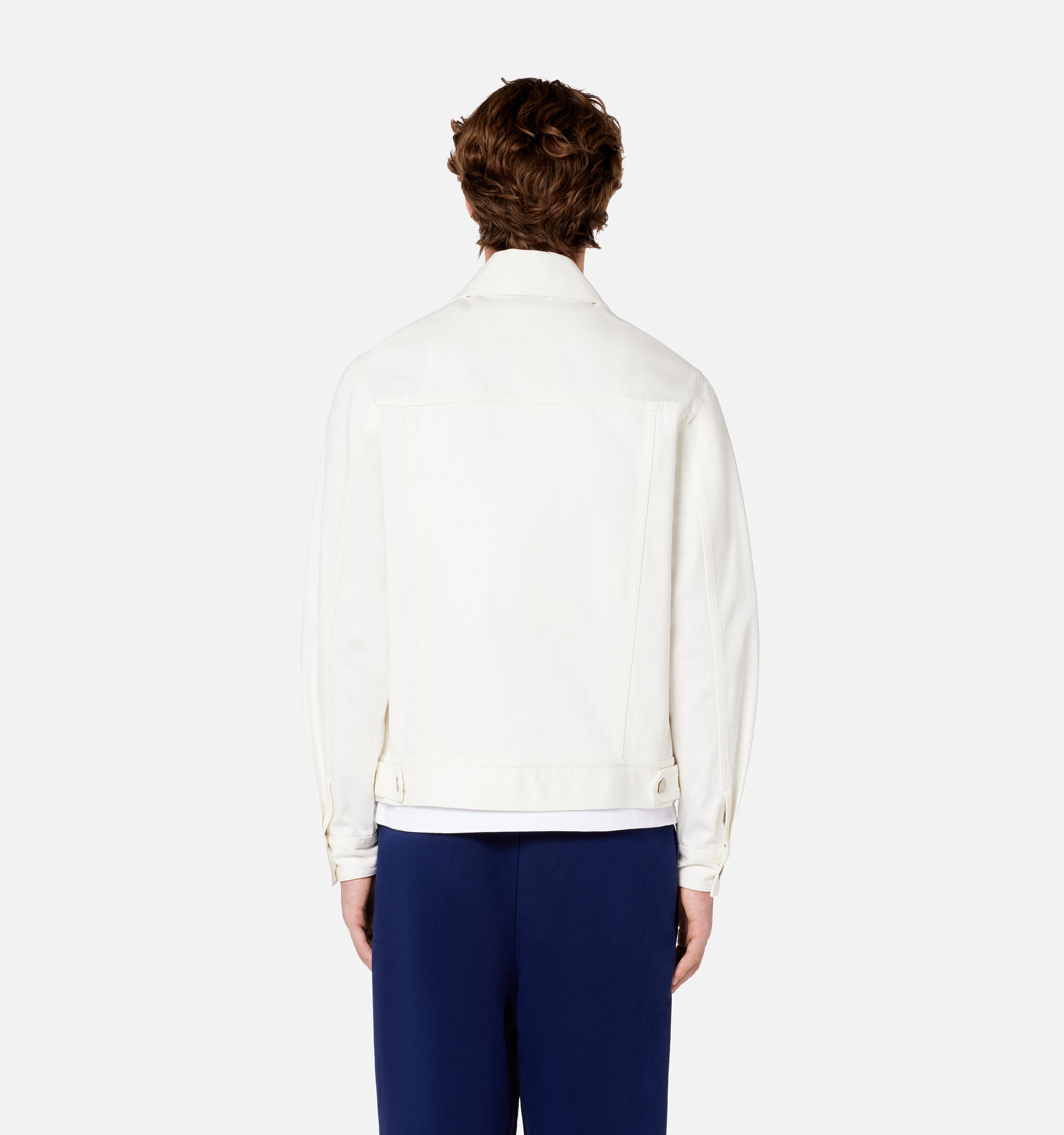 Veste boutonnée en denim - Natural White