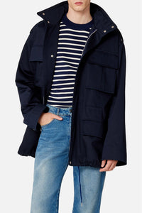 Parka à poches plaquées - Nautic Blue