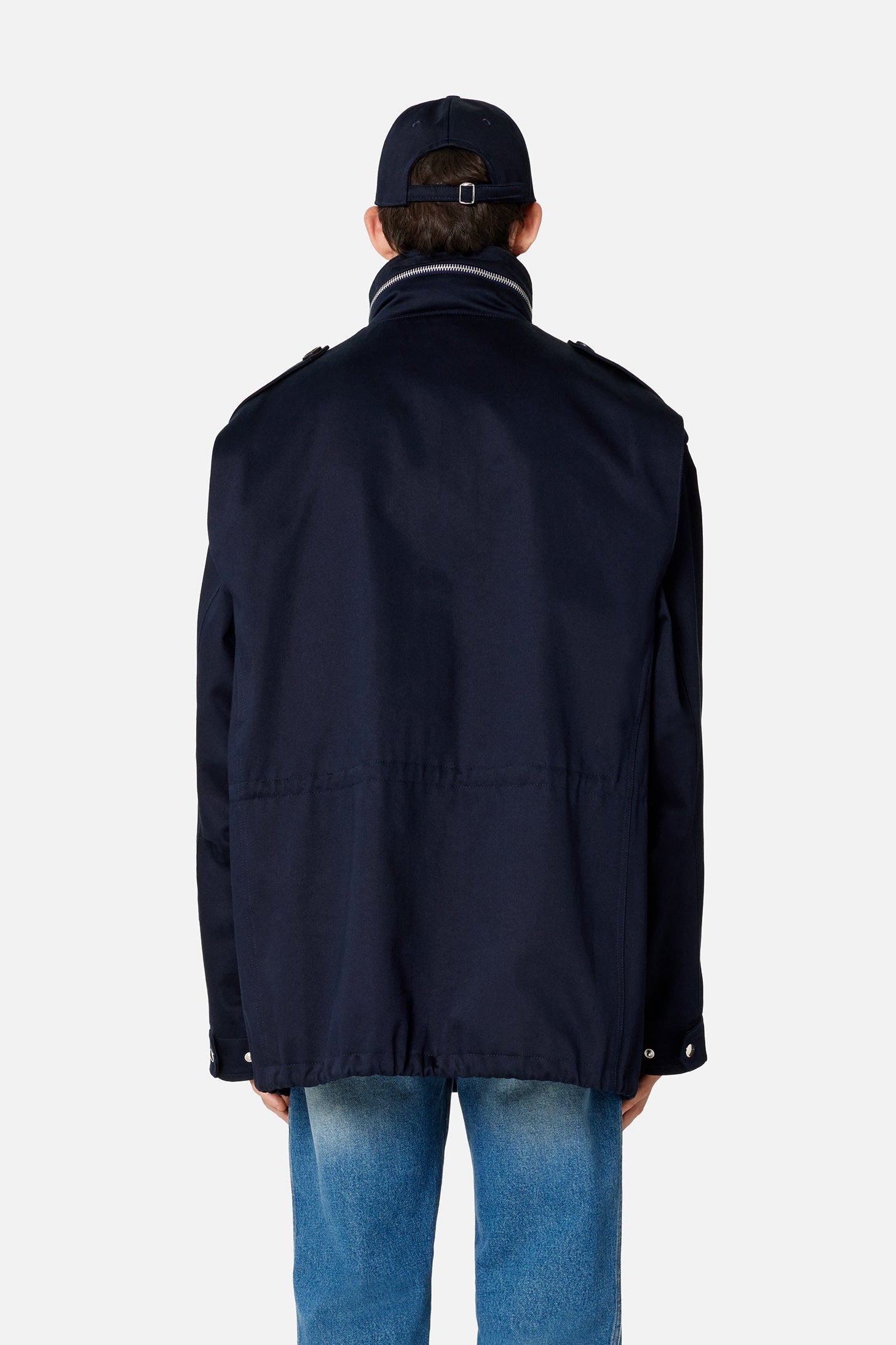 Parka à poches plaquées - Nautic Blue