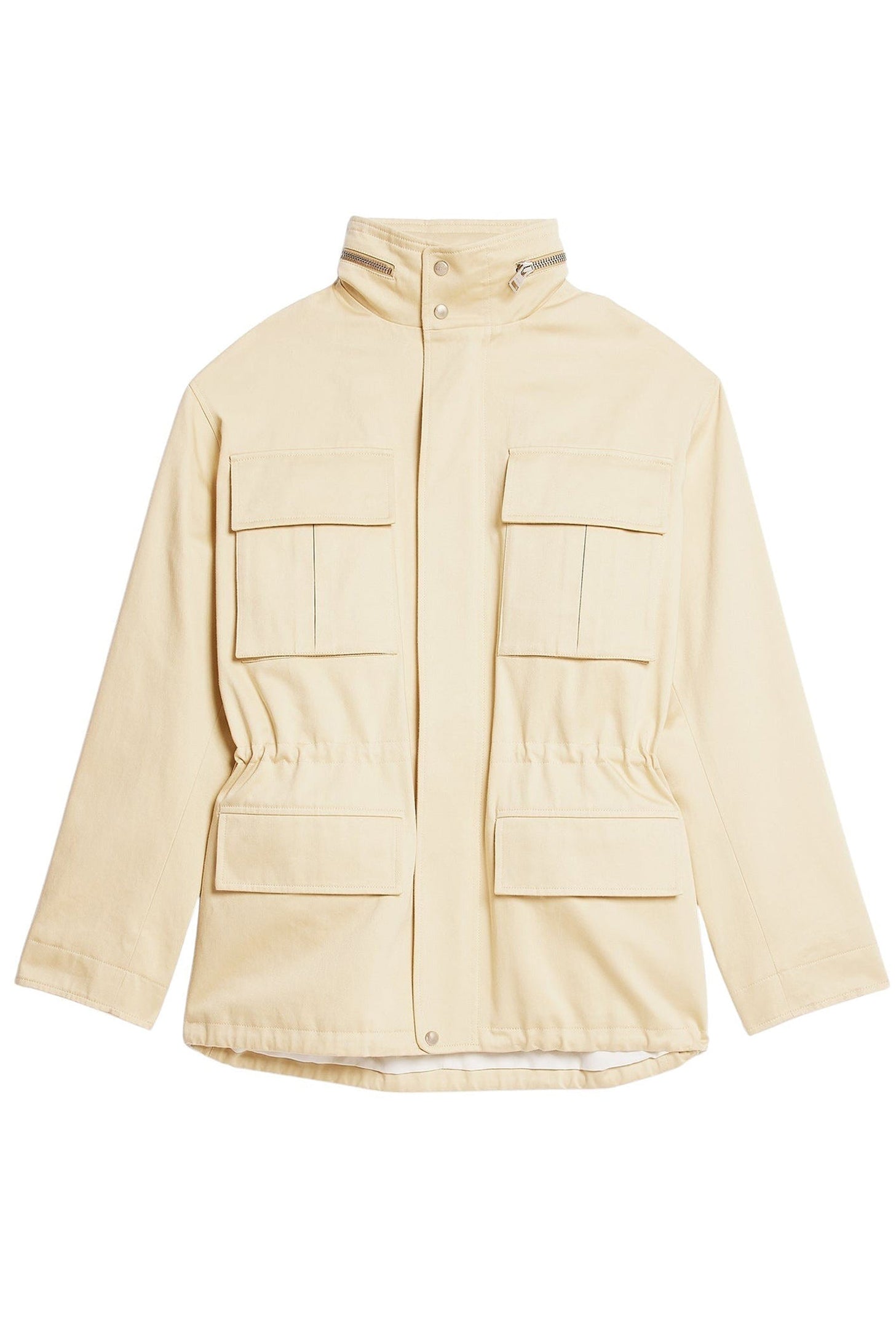 Parka à poches plaquées - Vanilla
