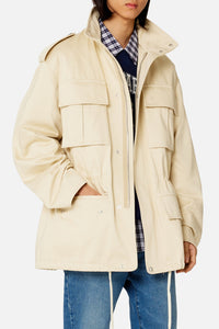 Parka à poches plaquées - Vanilla