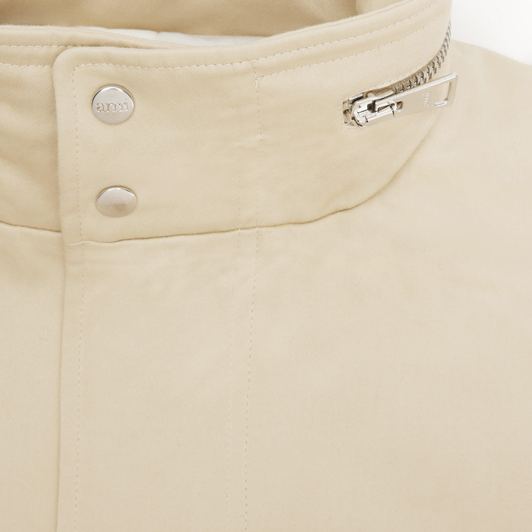Parka à poches plaquées - Vanilla