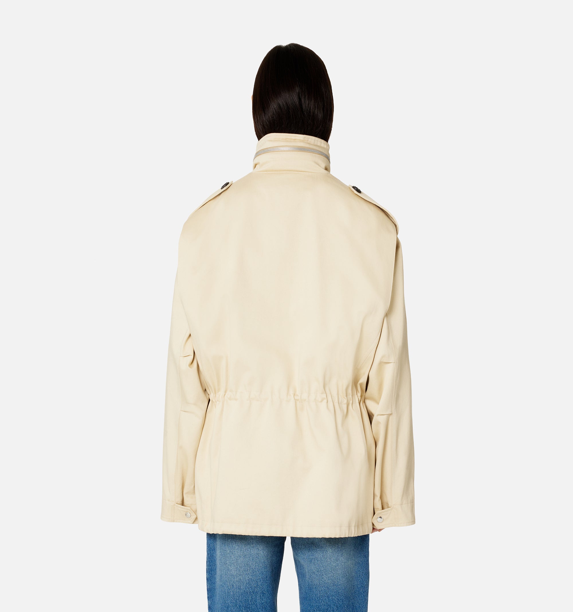 Parka à poches plaquées - Vanilla