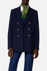 Pull sans manches à motif argyle en laine - Heather Grey & Navy & Green
