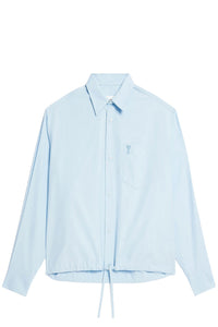 Chemise avec ourlet à cordon - Sky Blue