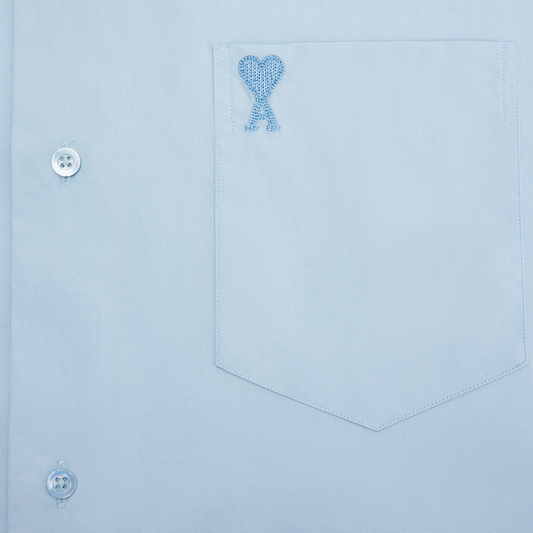 Chemise avec ourlet à cordon - Sky Blue