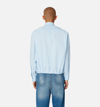 Chemise avec ourlet à cordon - Sky Blue