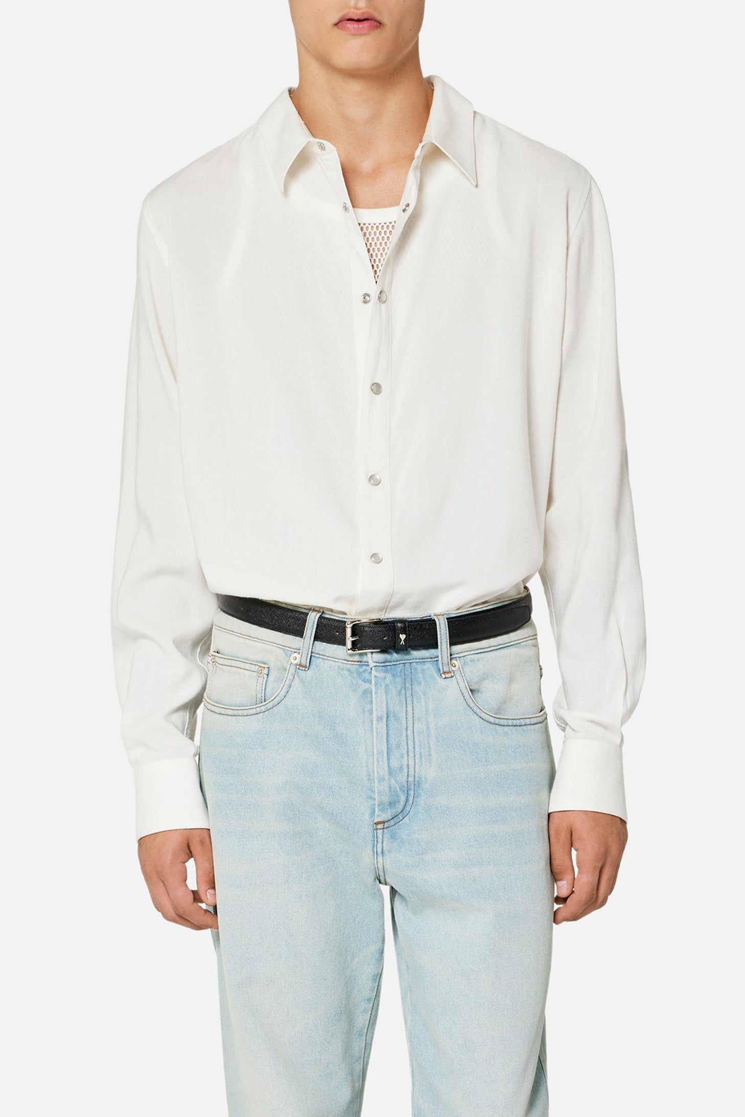 Chemise à poignets boutonnés - Natural White