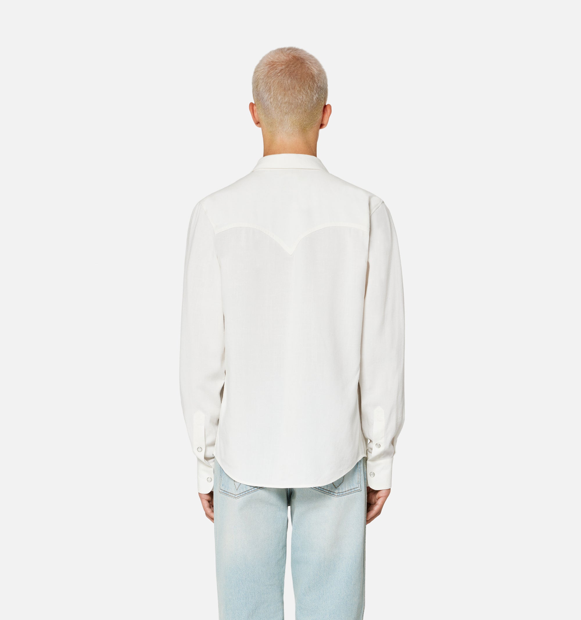 Chemise à poignets boutonnés - Natural White