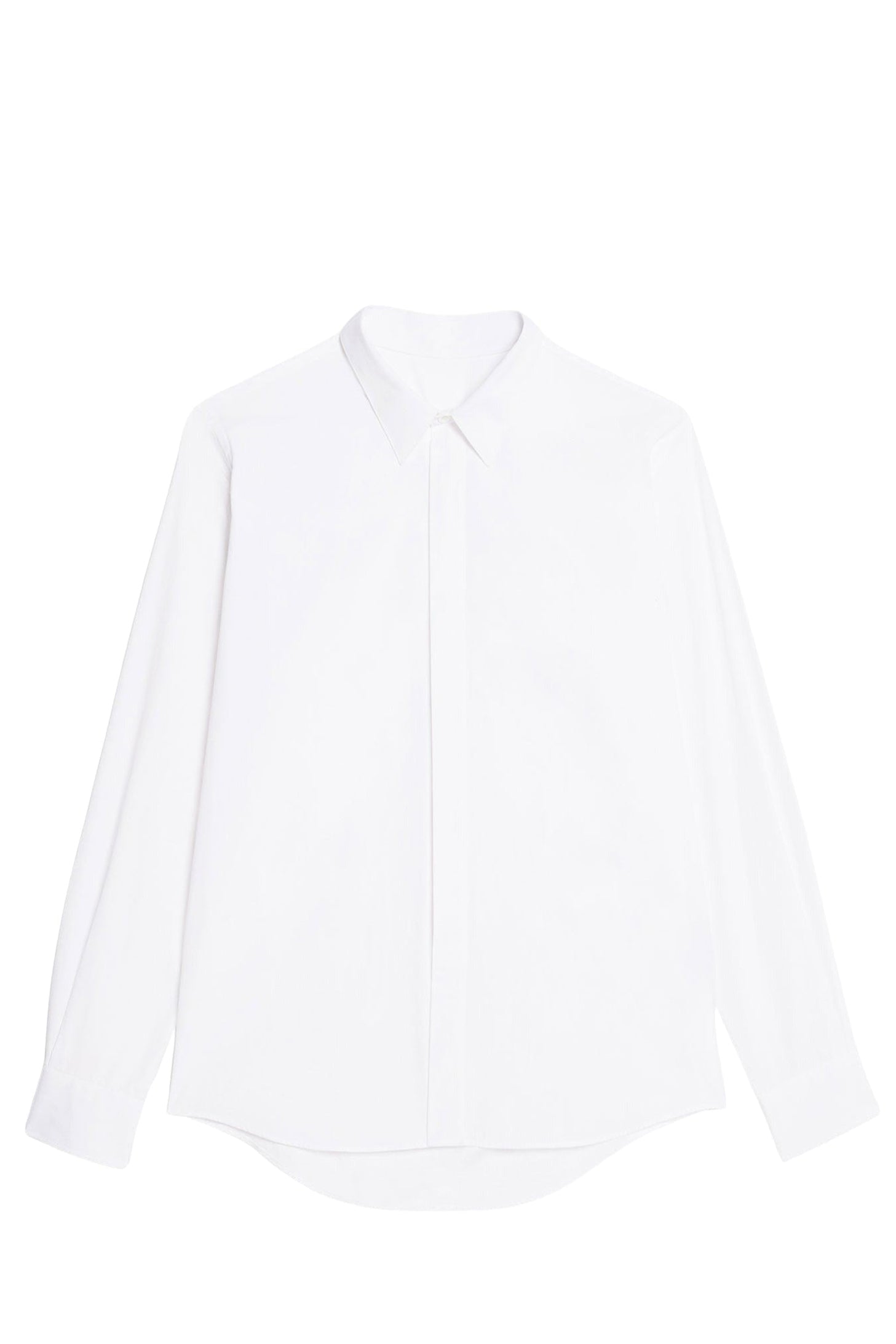 Chemise Ami de Cœur avec broderie ton sur ton - White