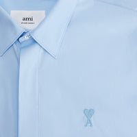 Chemise Ami de Cœur avec broderie ton sur ton - Sky Blue