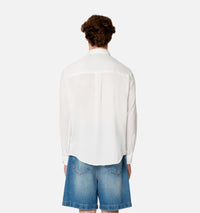Chemise à poignées boutonnées - Natural White