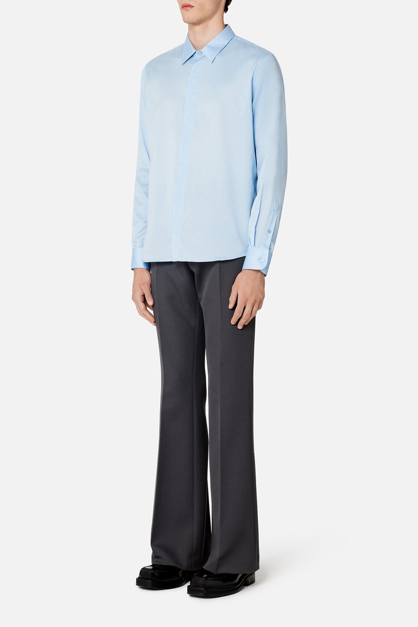 Chemise à poignées boutonnées - Sky Blue