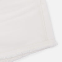 Short effiloché en denim - Natural White