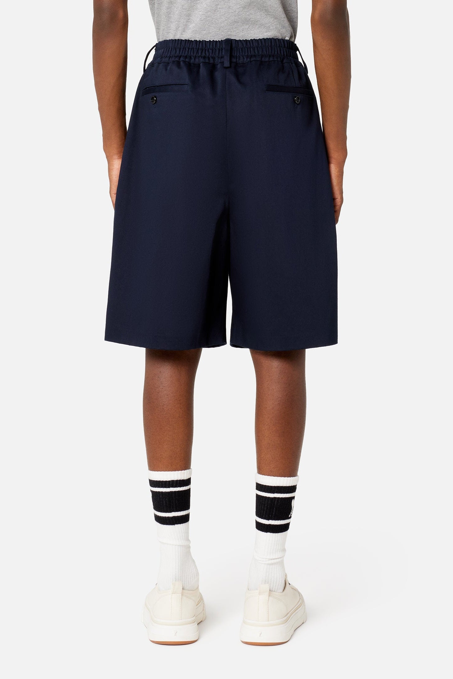 Bermuda à taille élastiquée - Nautic Blue