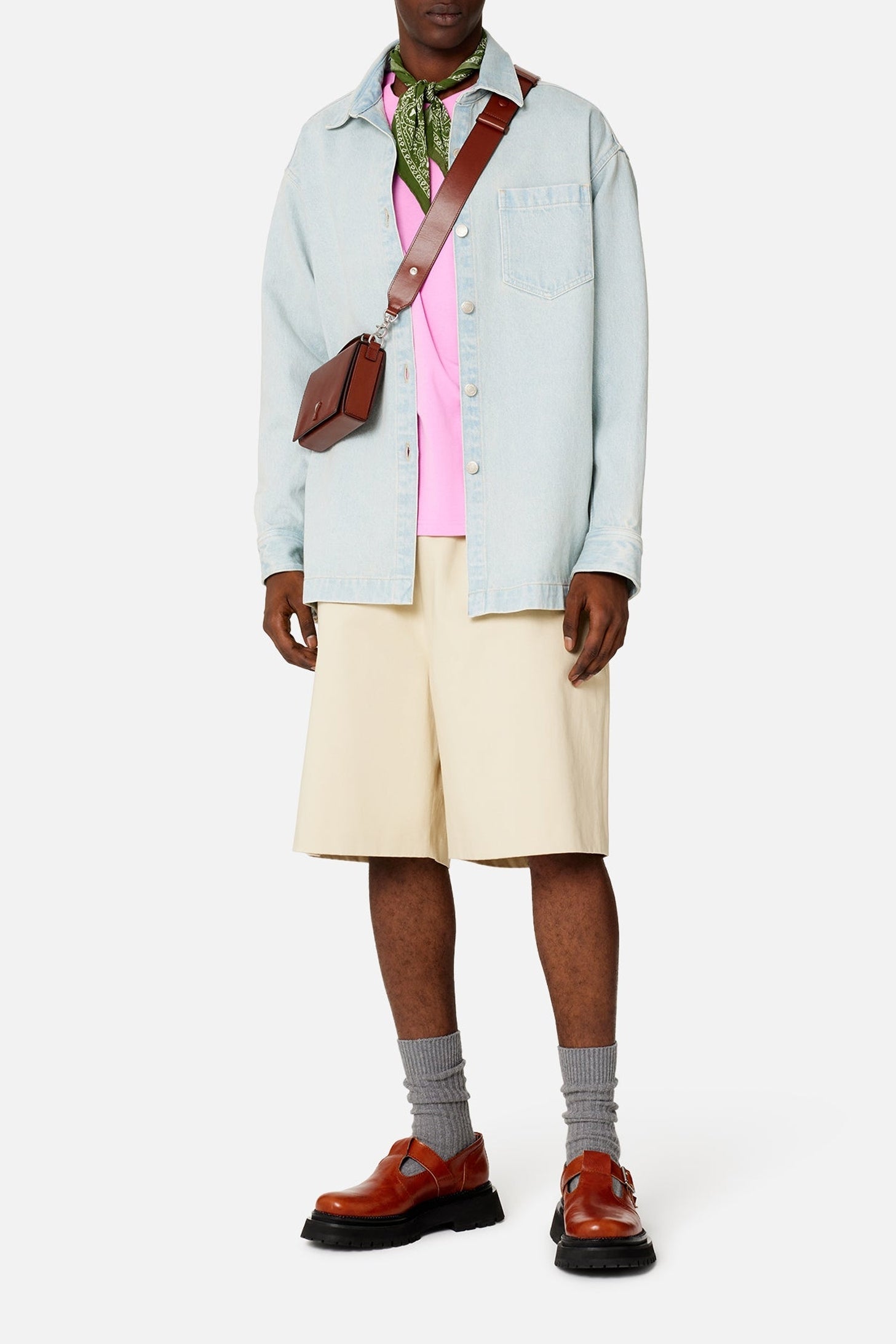 Bermuda à taille élastiquée - Vanilla