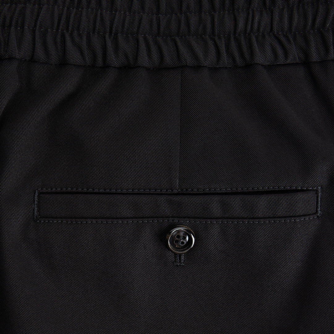 Bermuda à taille elastiquée - Black