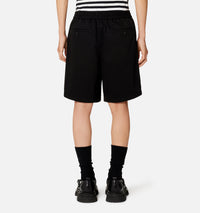Bermuda à taille elastiquée - Black