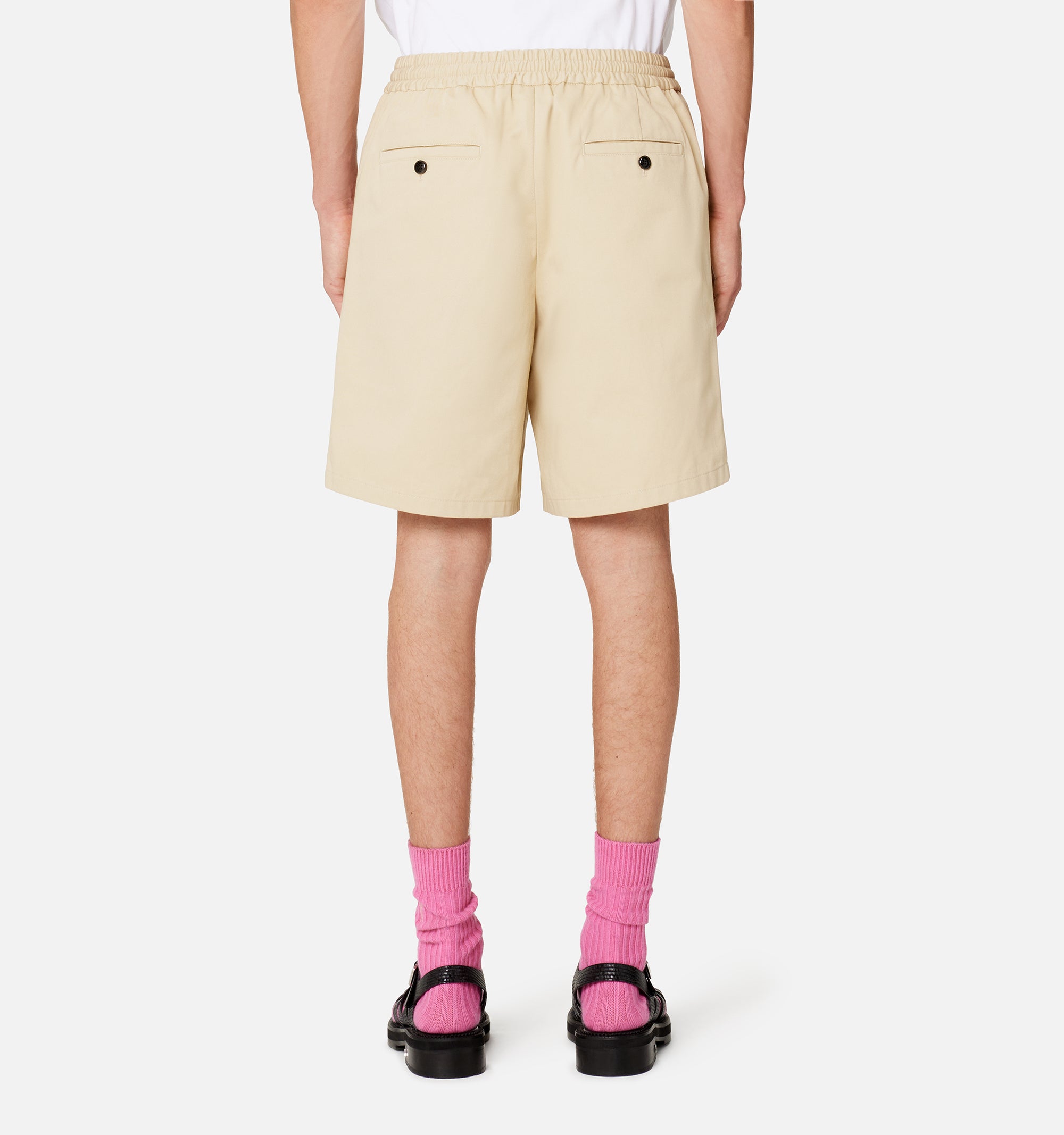 Bermuda à taille elastiquée - Vanilla