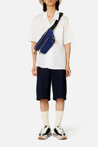 Cargo shorts with patch pockets - Nautic Blue