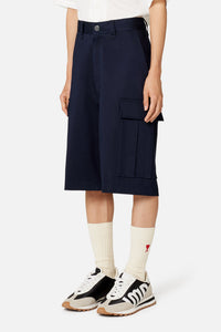 Cargo shorts with patch pockets - Nautic Blue