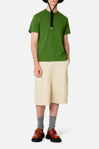 Cargo shorts with patch pockets - Vanilla