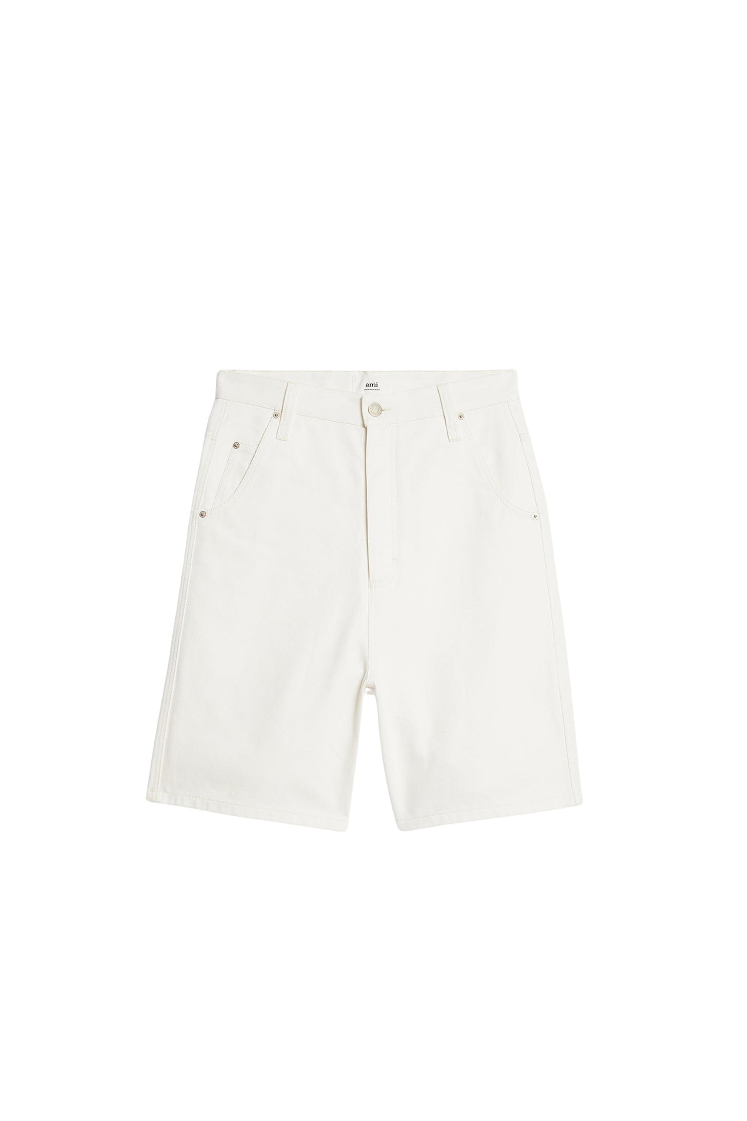 Bermuda Alex en denim - Natural White