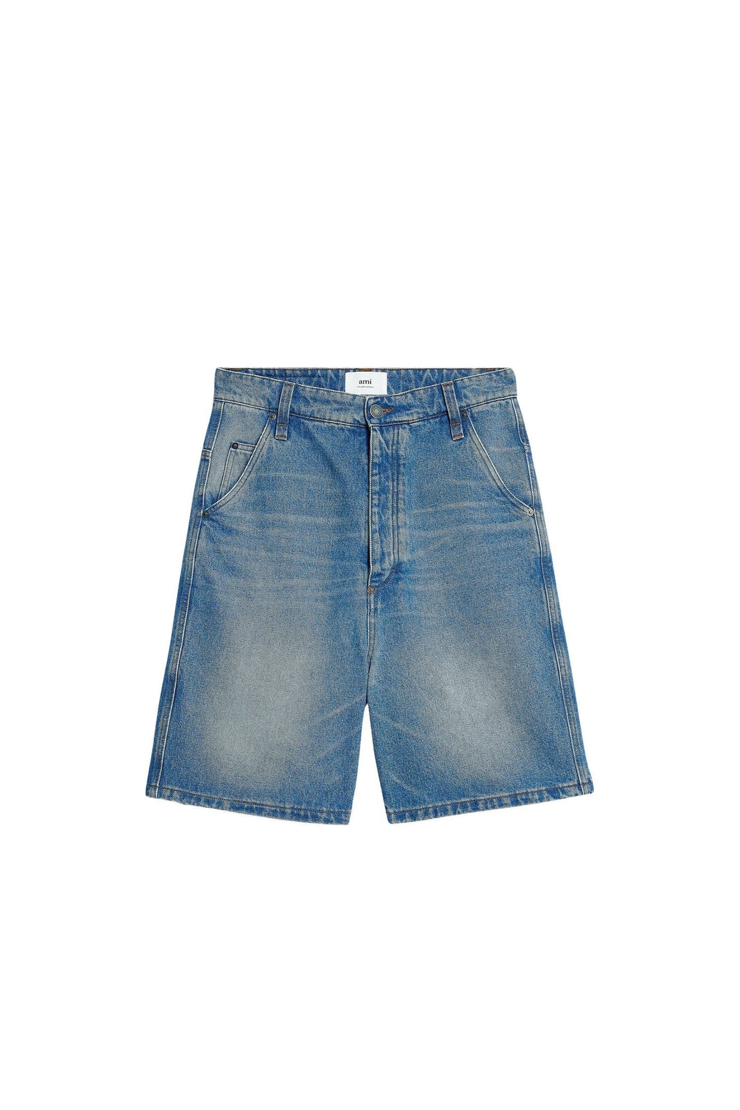 Bermuda Alex en denim - Used Blue