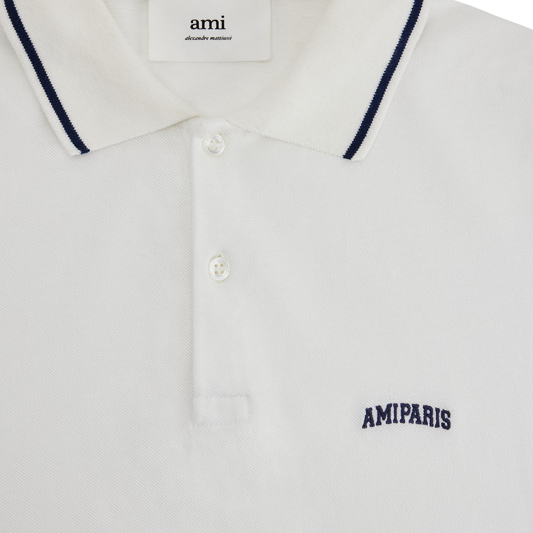 Sweatshirt zippé avec écusson brodé - Nautic Blue