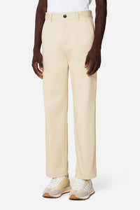 Pantalon chino droit - Vanilla
