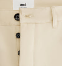 Pantalon chino droit - Vanilla