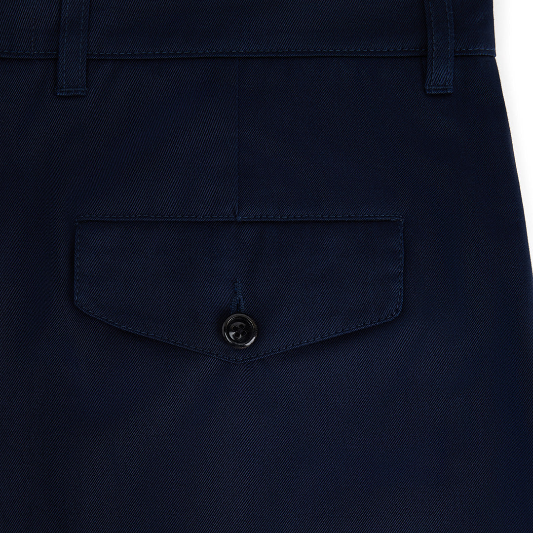 Pantalon coupe carotte oversize - Nautic Blue