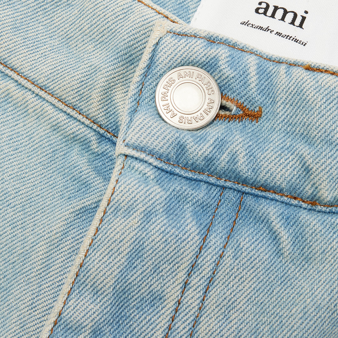Pantalon Alex en denim - Bleached Blue