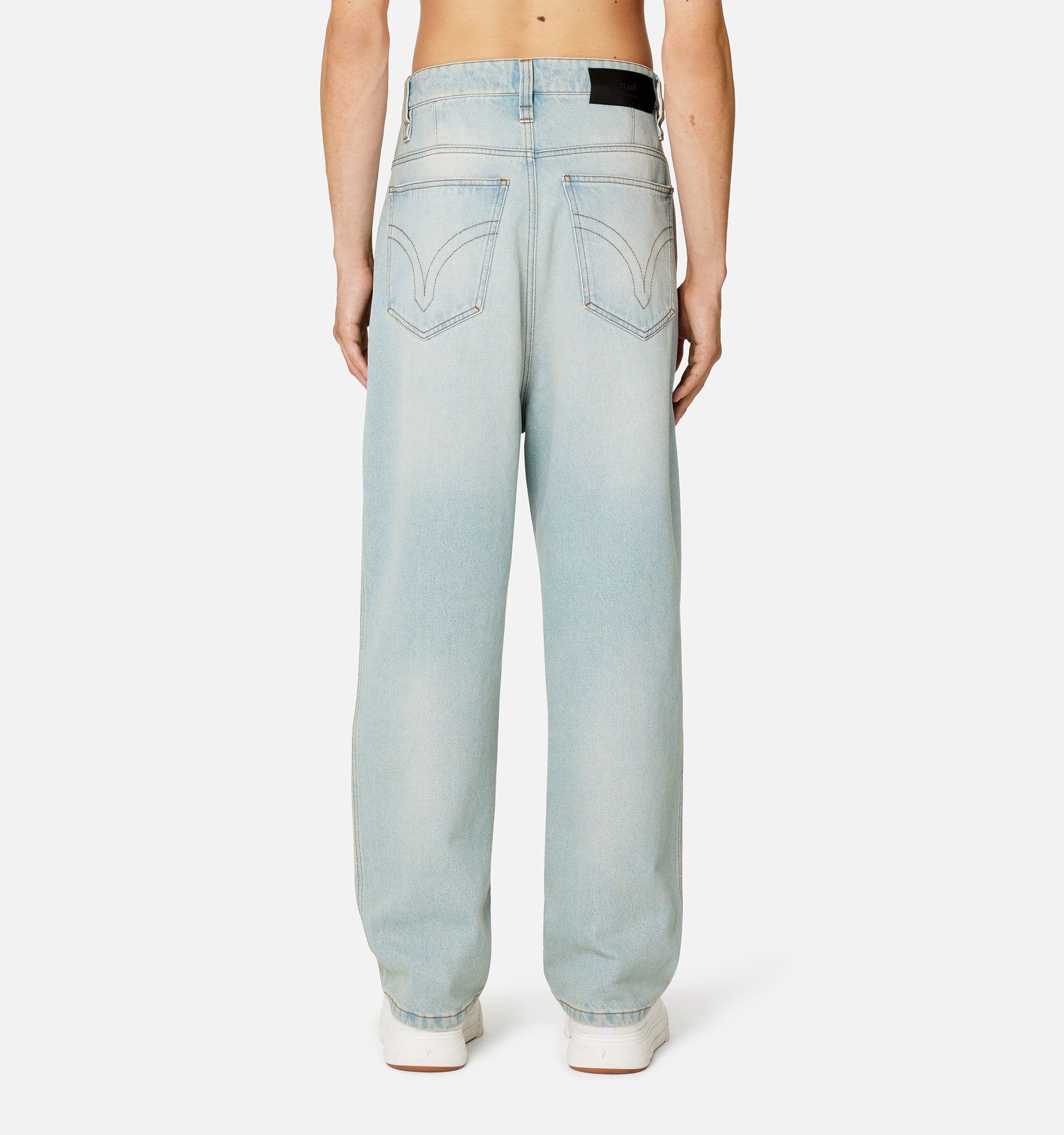 Pantalon Alex en denim - Bleached Blue